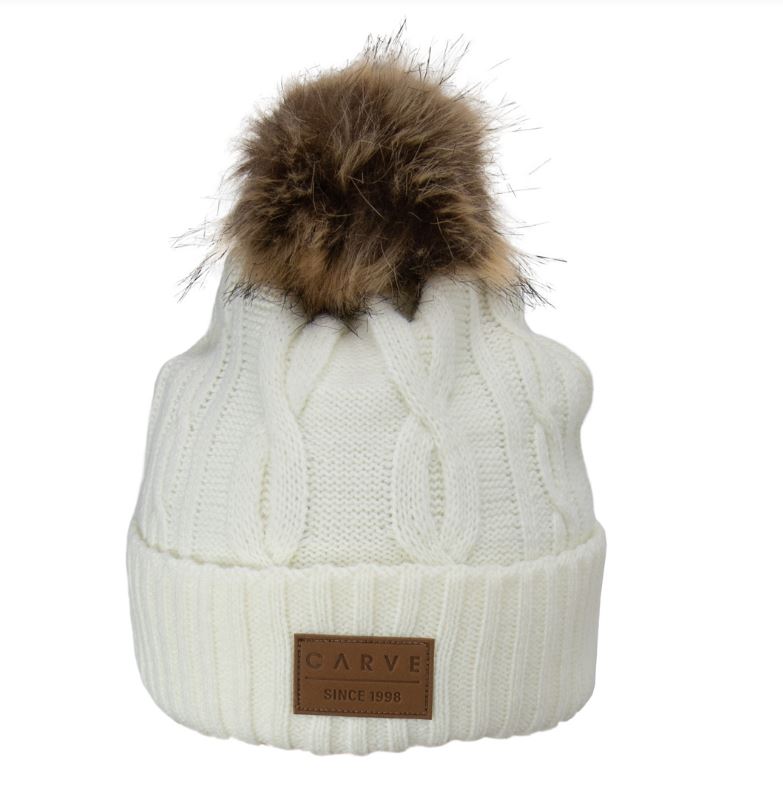 Carve Whistler Ladies Beanie - Milk