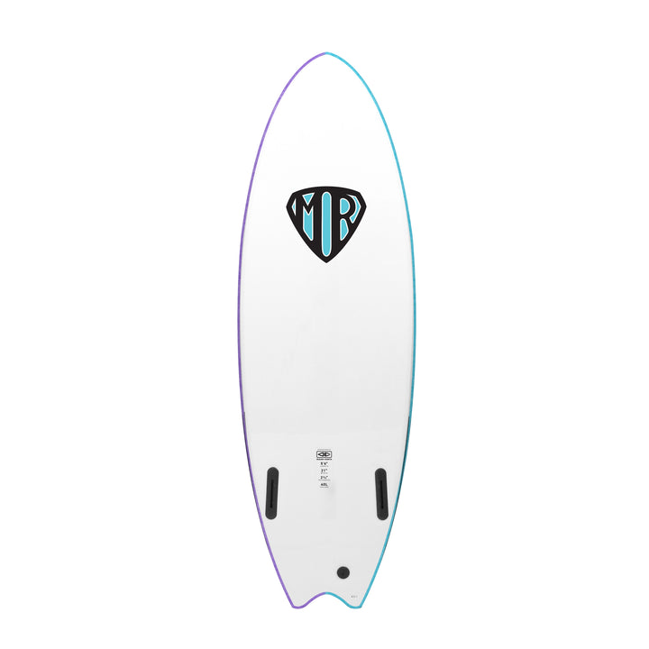 MR Ezi-Rider Twin Fin 5'6