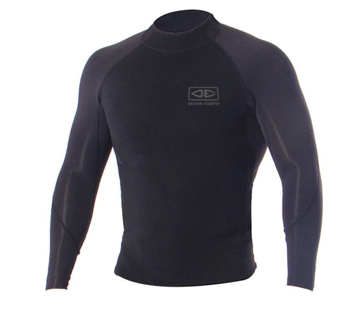 Wetsuit 1.5mm Double black L/S Neoprene Top