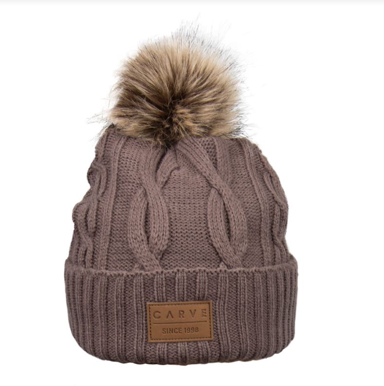 Carve Whistler Ladies Beanie - Plum