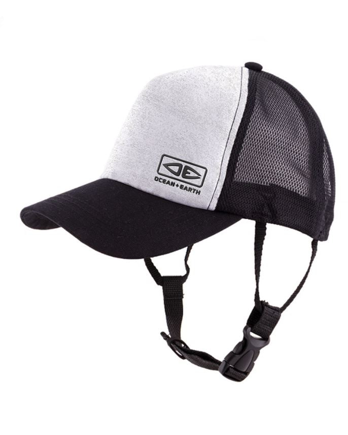 Deserts Mesh Trucker Surf Hat - White Marle - Ocean & Earth WA