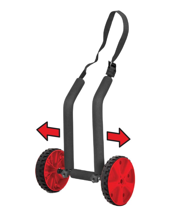 Double stand up paddle board trolley - Double SUP Trolley - Ocean & Earth WA