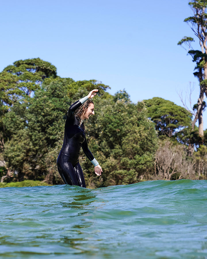 Ladies Ocean & Earth 3/2 Steamer - Wetsuit backzip