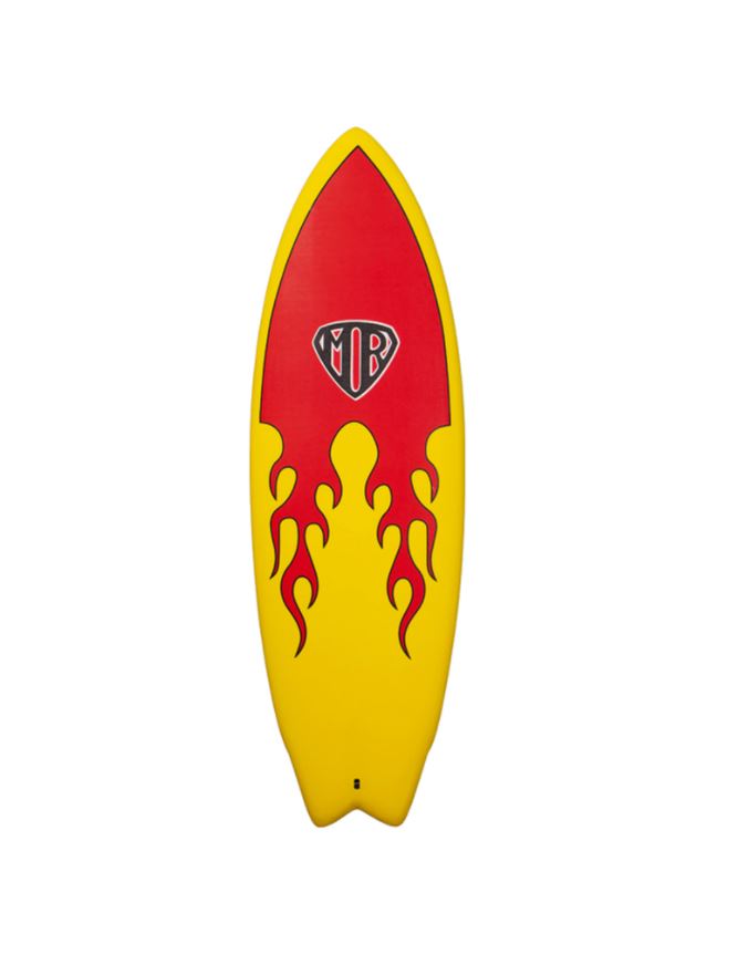 MR Epoxy Soft Twin Fin 5'6 - Ocean & Earth WA