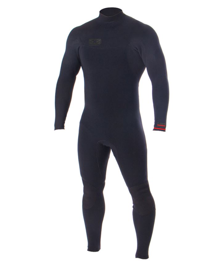 Double Black 3/2 Back Zip Steamer - Ocean & Earth WA