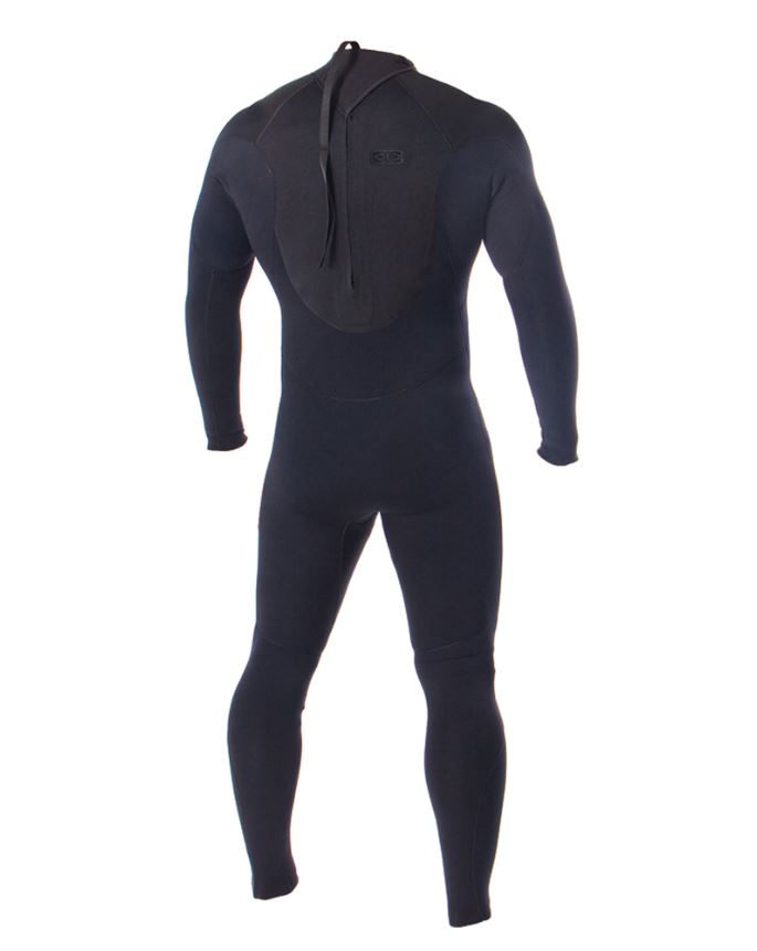 Double Black 3/2 Back Zip Steamer - Ocean & Earth WA