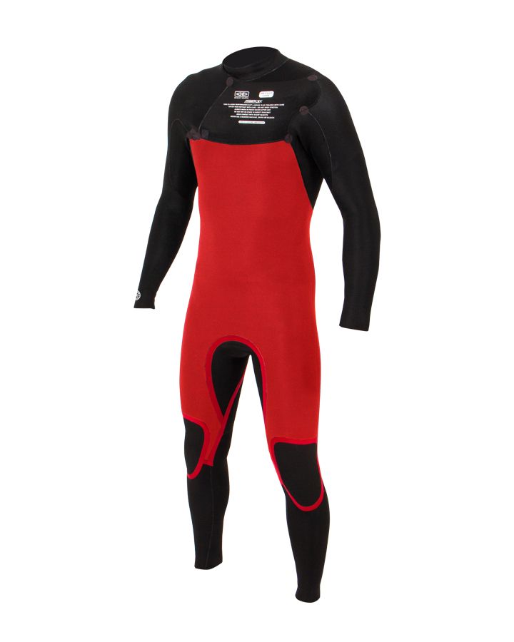 Mens Freeflex Chest Zip 4/3mm Wetsuit - Steamer - Ocean & Earth WA