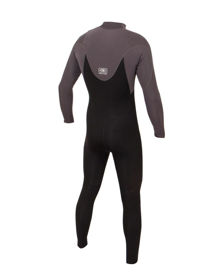 Mens Freeflex Chest Zip 4/3mm Wetsuit - Steamer - Ocean & Earth WA