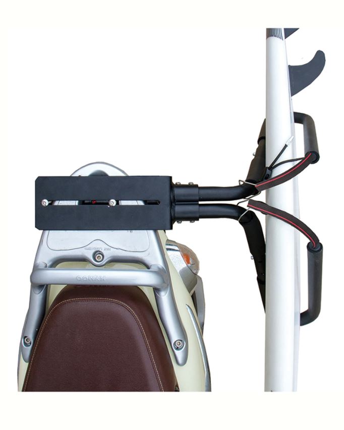 moped surfboard carrier