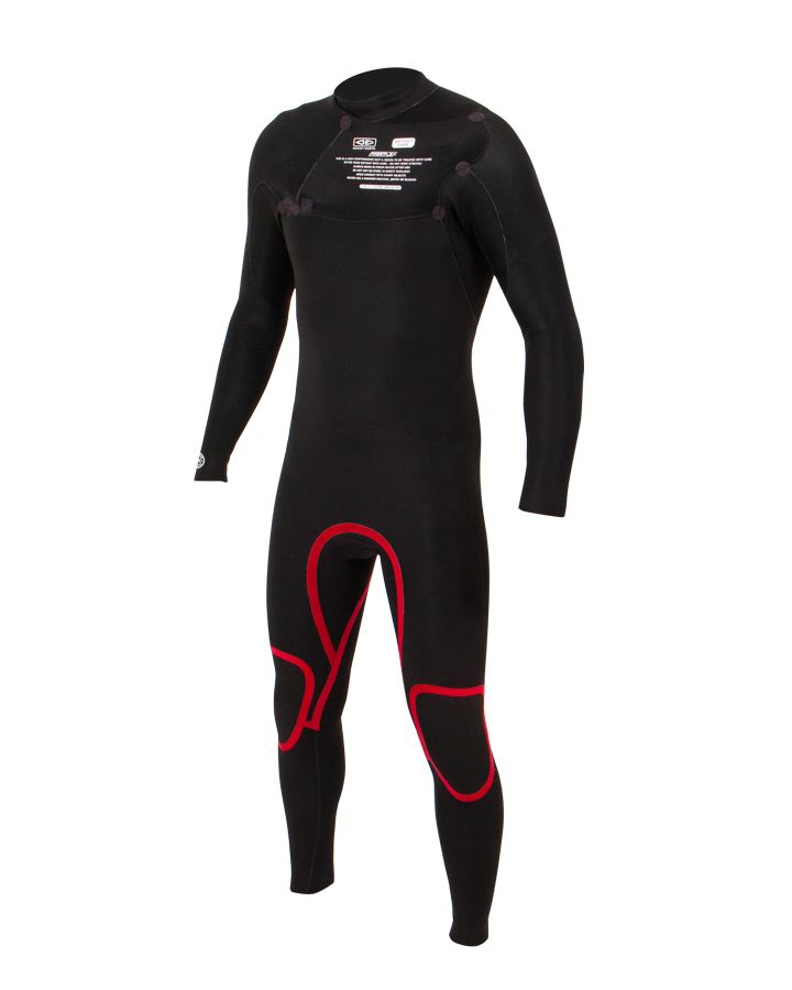 Mens Free Flex Chest Zip Steamer wetsuit - Ocean & Earth WA