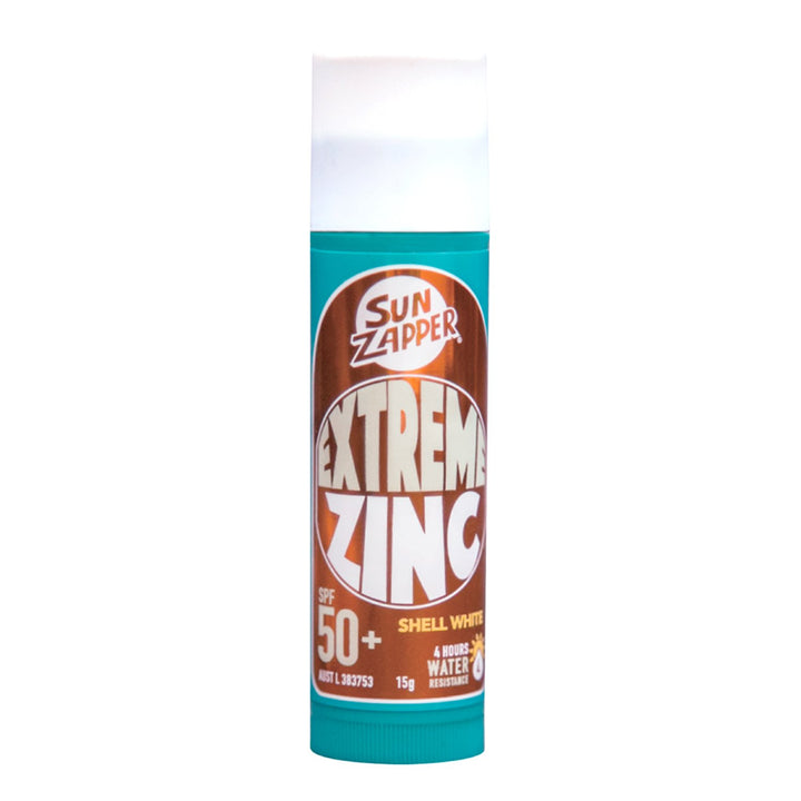 Sun Zapper Extreme Zinc Stick SPF 50+ Shell White