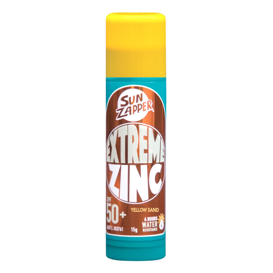 Sun Zapper Extreme Zinc Stick SPF 50+ Yellow Sand