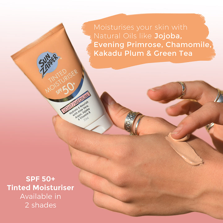 Sun Zapper Tinted Moisturiser SPF50+