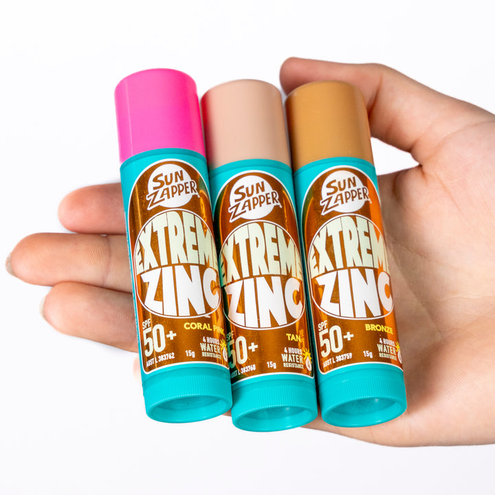 Sun Zapper Extreme Beauty Pack Zinc sticks SPF 50+