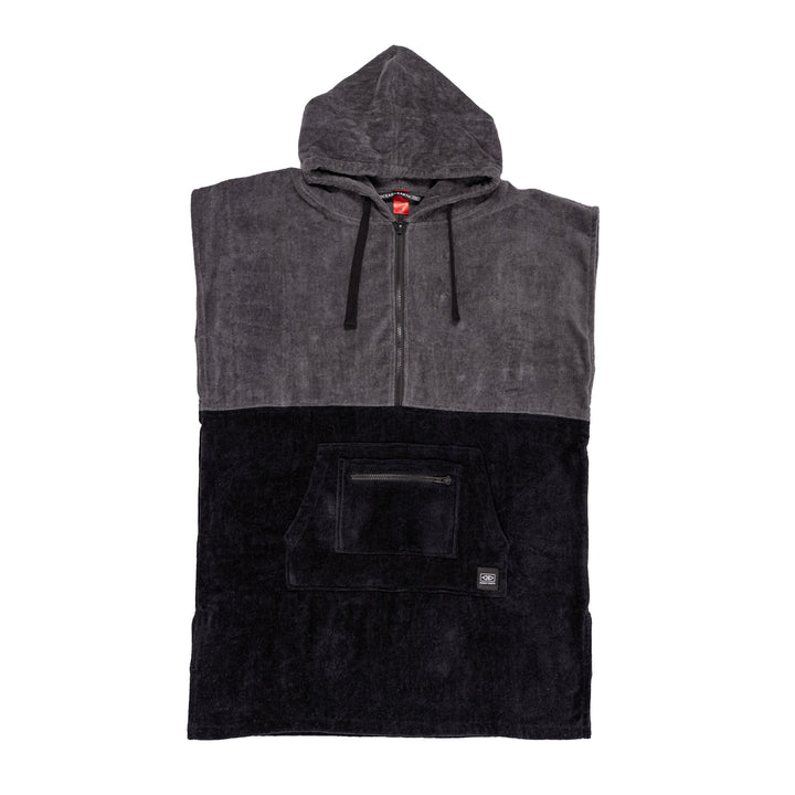 Youth Horizon Zip-Neck Hooded Poncho