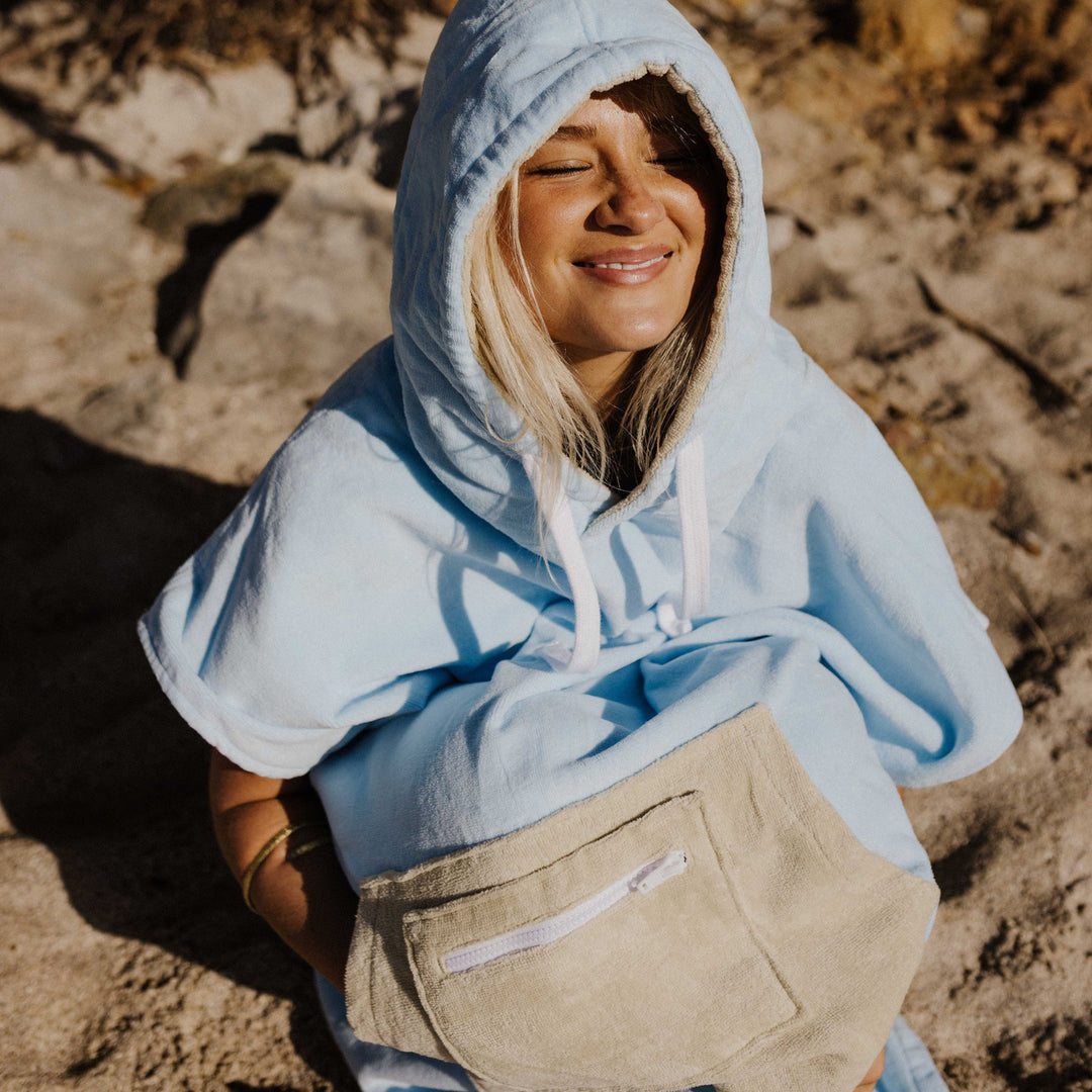 Ladies Daydream Hooded Poncho - colour options available