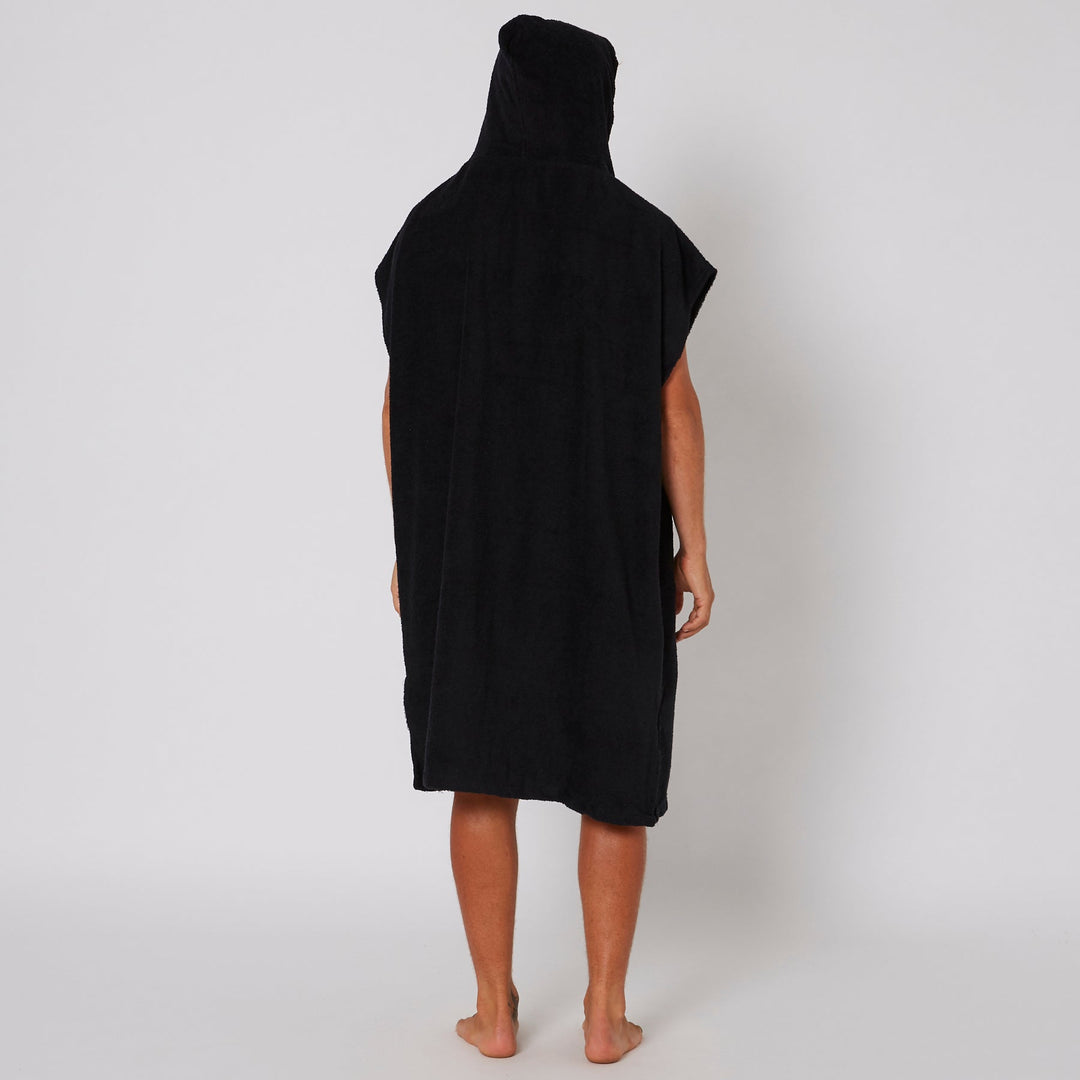 Mens Terry Hooded Poncho - 3 colours available