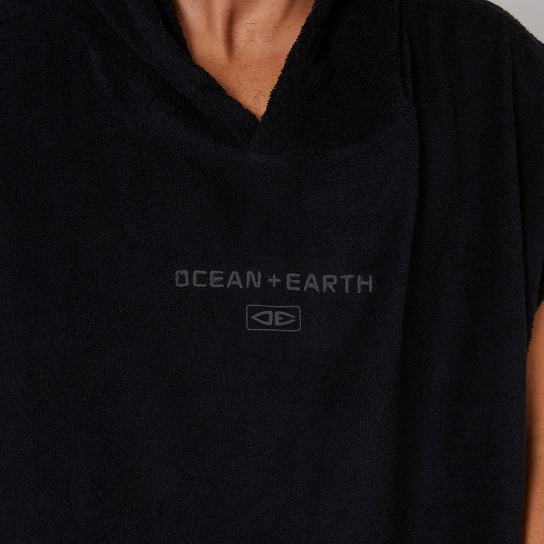 Mens Terry Hooded Poncho - 3 colours available