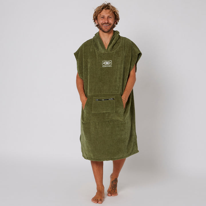 Mens Corp Hooded Poncho Towel