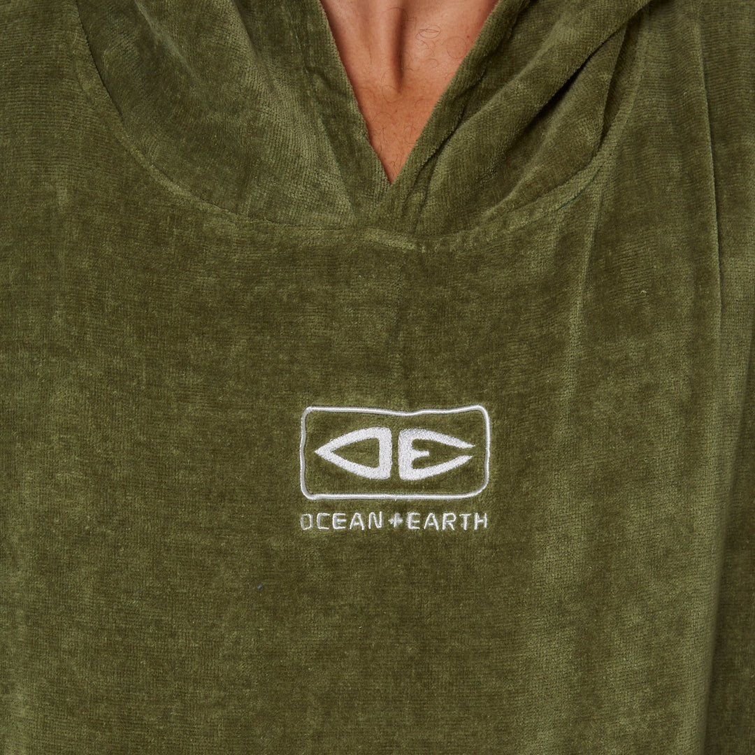 Mens Corp Hooded Poncho