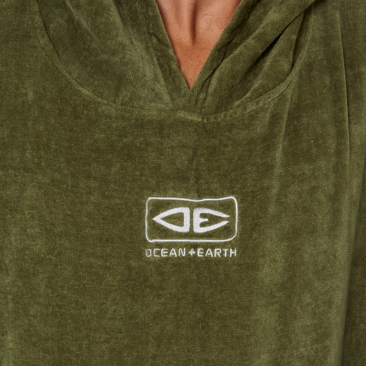 Mens Corp Hooded Poncho