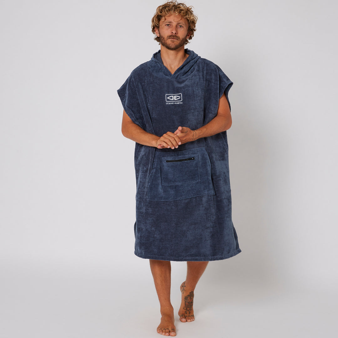 Mens Corp Hooded Poncho Towel