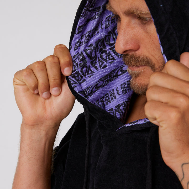 Mens Strike Hooded Poncho Towel