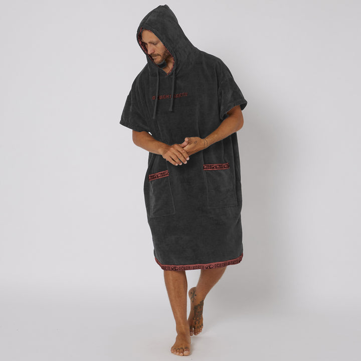 Mens Strike Hooded Poncho Towel