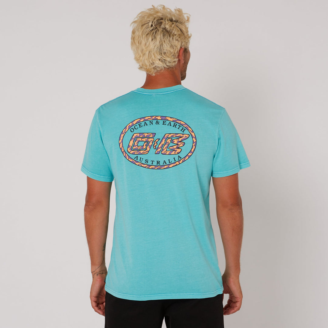 Washed Camo Heritage Tee