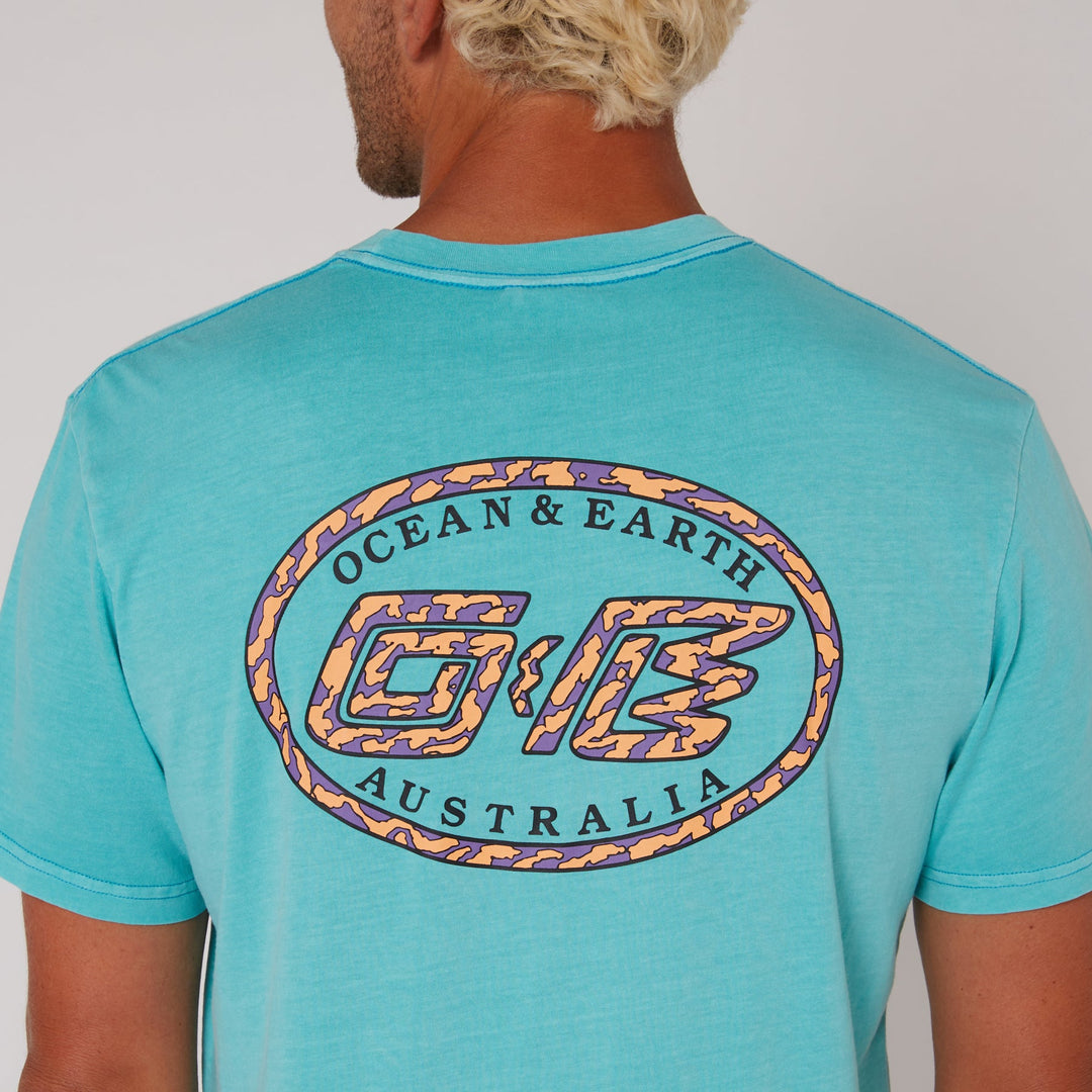Washed Camo Heritage Tee