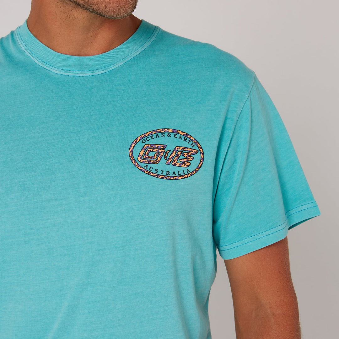 Washed Camo Heritage Tee