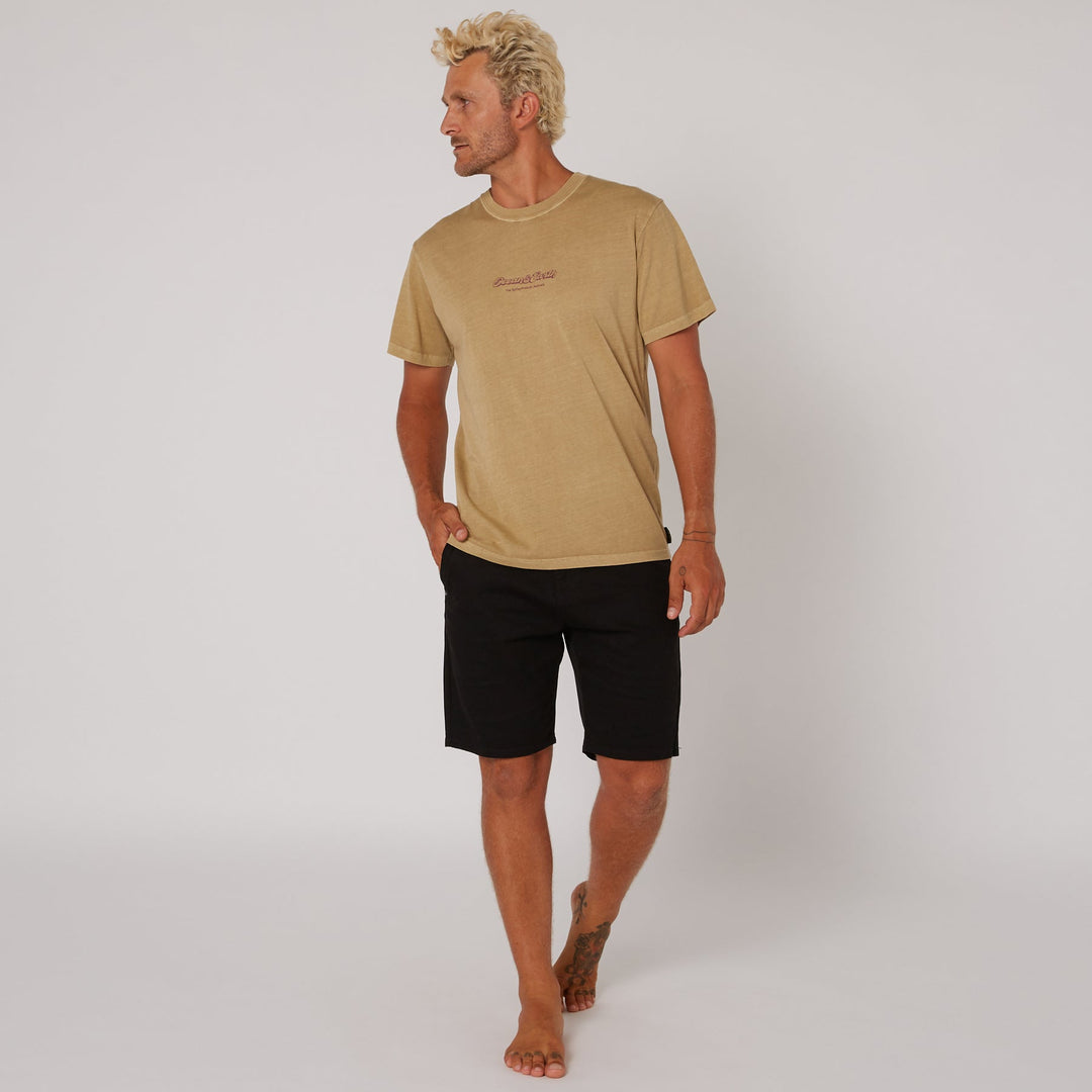 Washed Script Tee