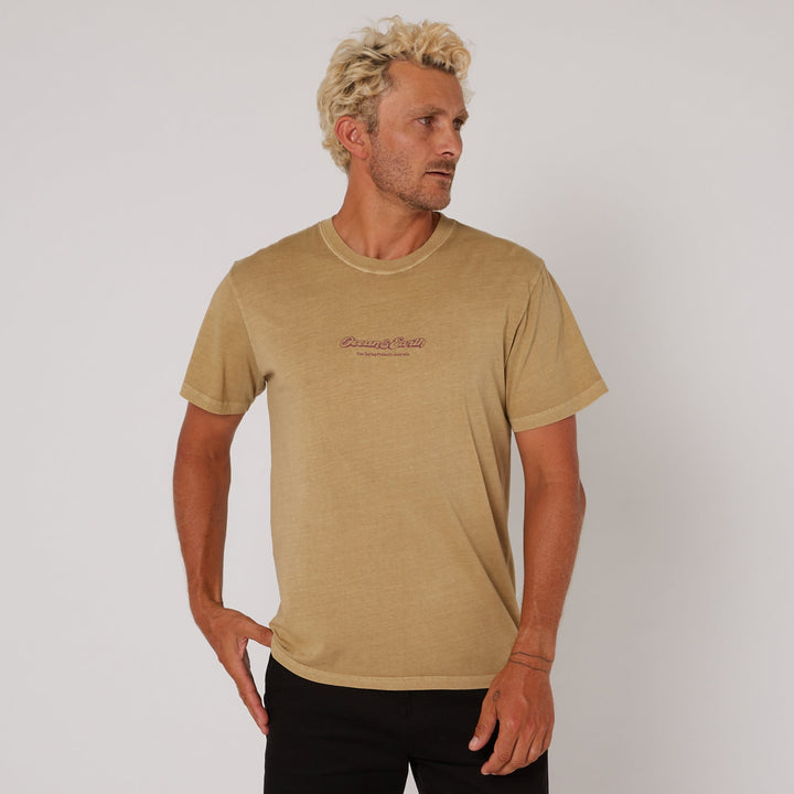 Washed Script Tee