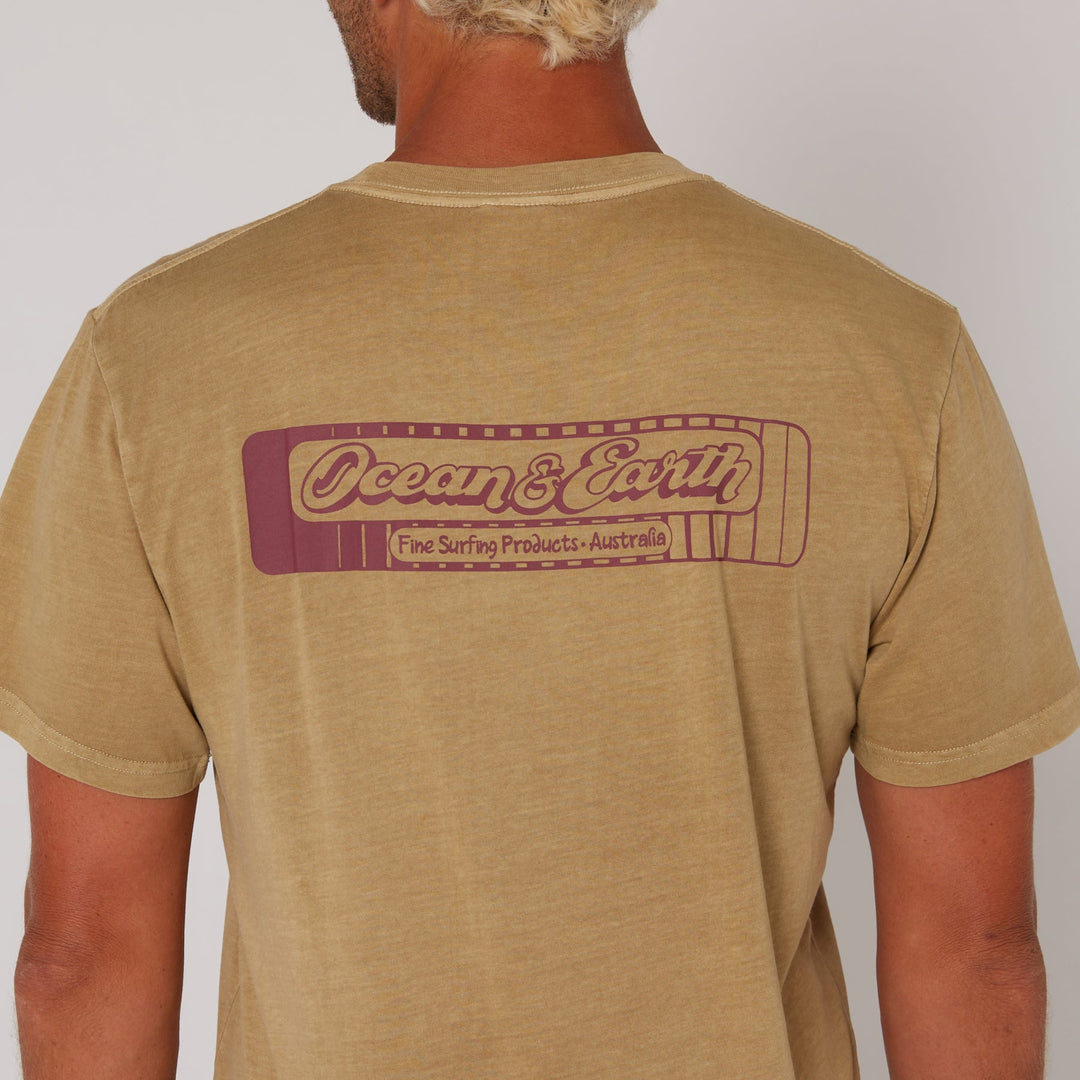 Washed Script Tee
