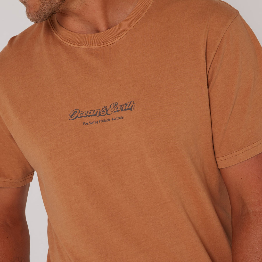 Washed Script Tee