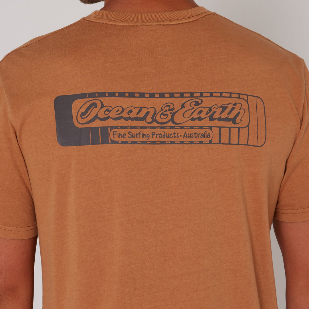 Washed Script Tee