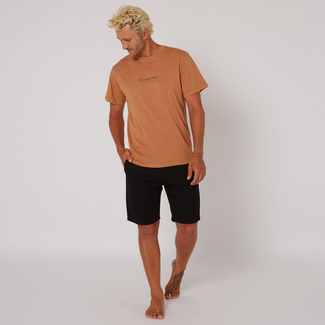 Washed Script Tee