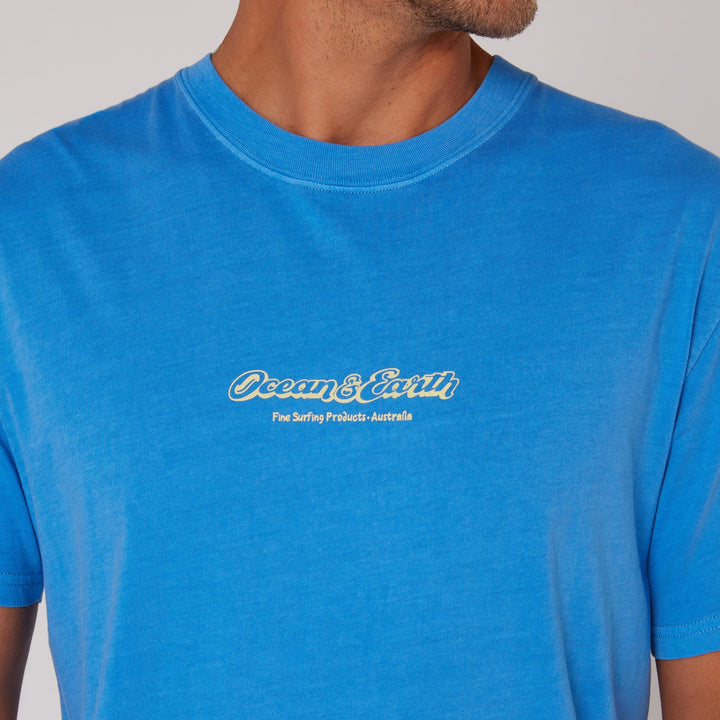 Washed Script Tee