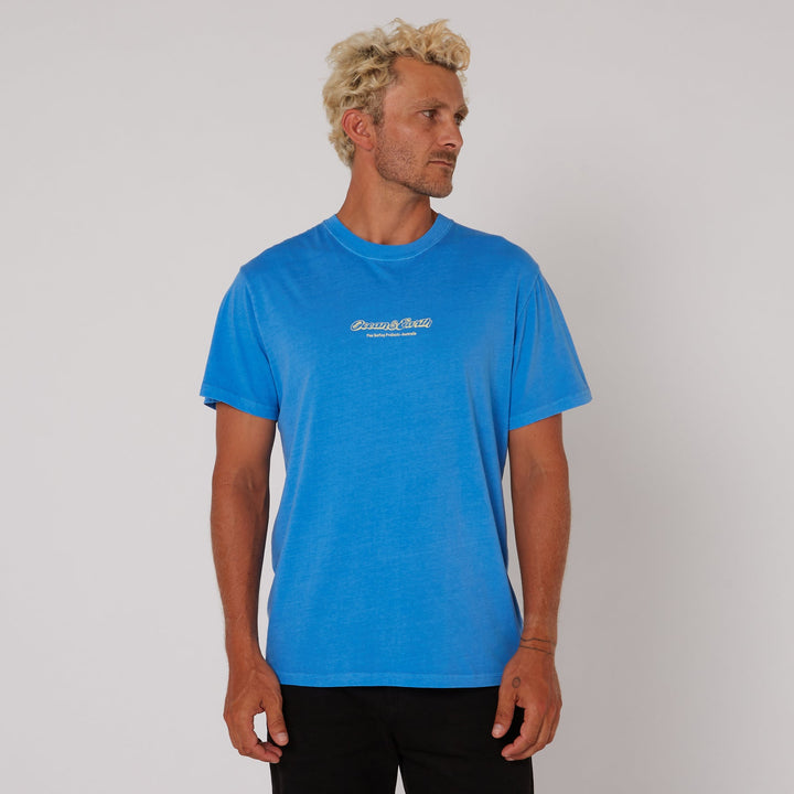 Washed Script Tee
