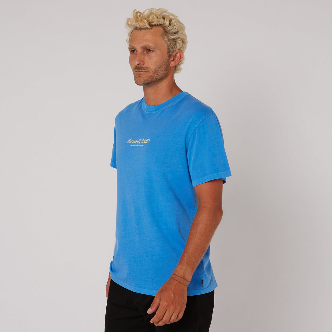 Washed Script Tee