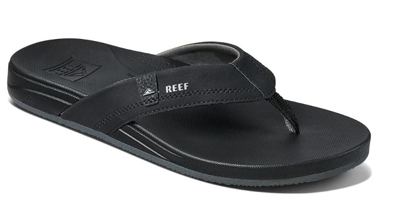 Reef Mens Cushion Spring - Black/Grey