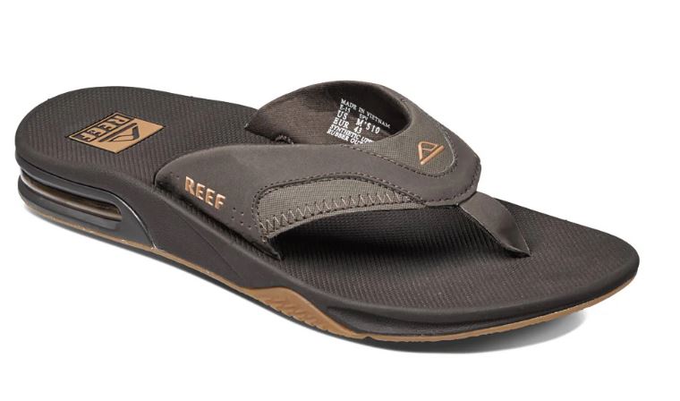 Reef Mens Fanning - Brown/Gum