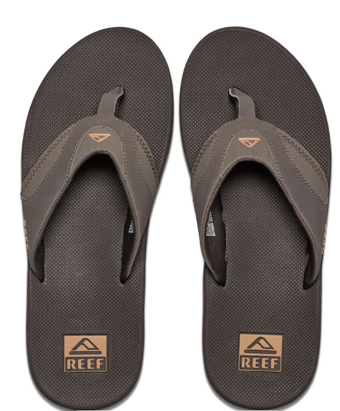 Reef Mens Fanning - Brown/Gum