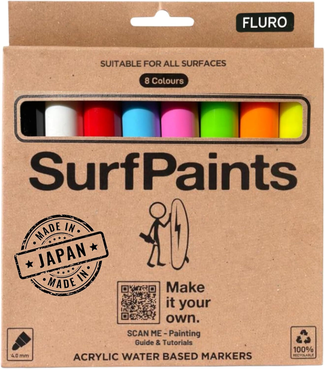Surfpaints -  for Surfboards and other art project