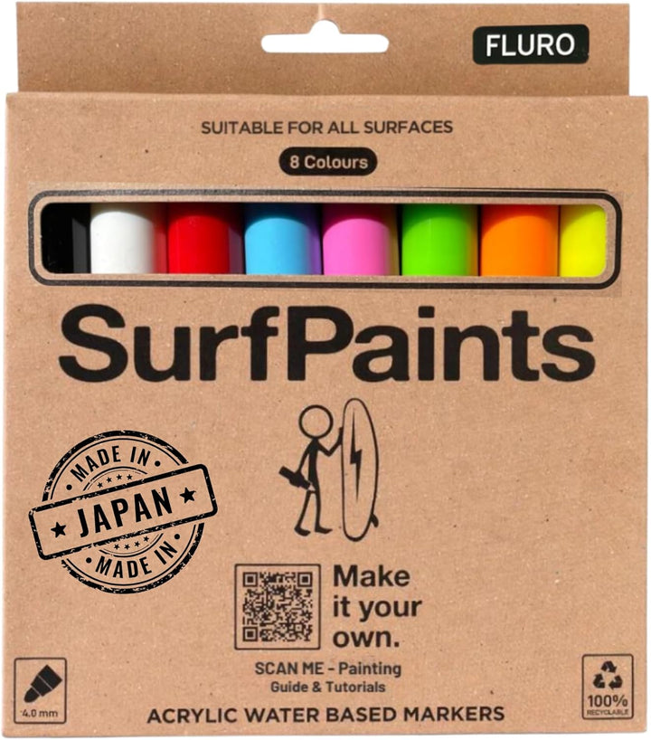 Surfpaints -  for Surfboards and other art project