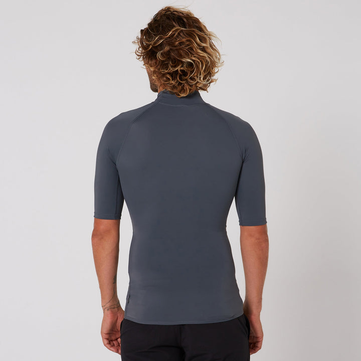 Mens Script Short Sleeve Rash Shirt