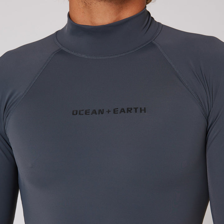 Mens Script Short Sleeve Rash Shirt