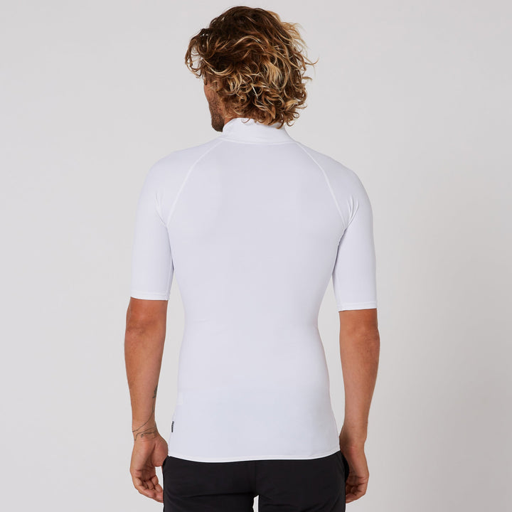 Mens Script Short Sleeve Rash Shirt