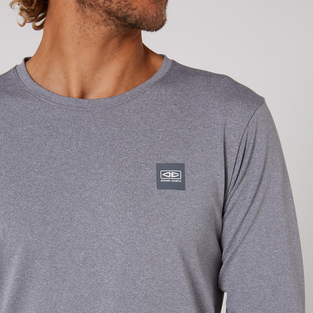 Mens Surf Long Sleeve Rash Shirt