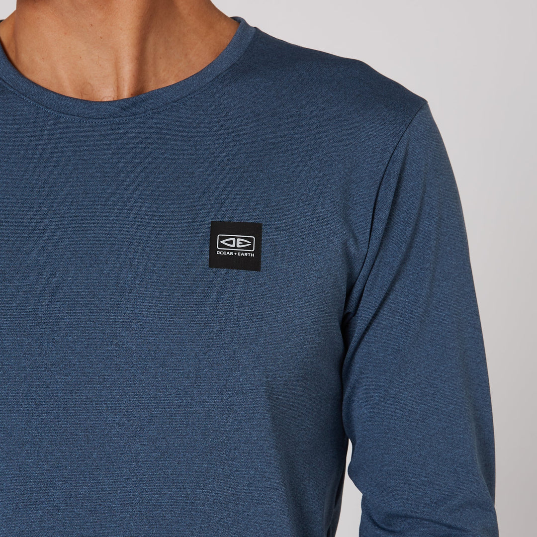 Mens Surf Long Sleeve Rash Shirt